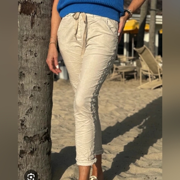 Artizan Fashion Pants - Artizan Fashion Joggers With Rhinestones